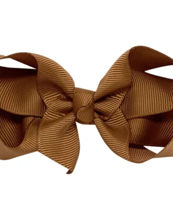 Bow   By Stær Sløjfe Golden Brown