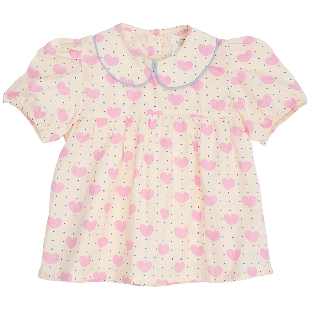 Copenhagen Colors Bluse Heart Dots