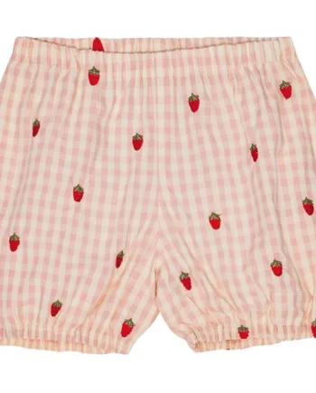 Flöss Bloomers Dolly Pink Berry Gingham Jordbær