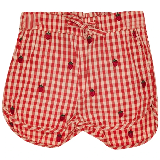 Flöss Shorts Molly Berry Gingham Jordbær