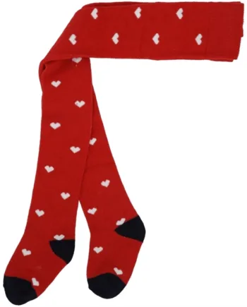 Flöss Strømpebukser Vera Poppy Red Heart