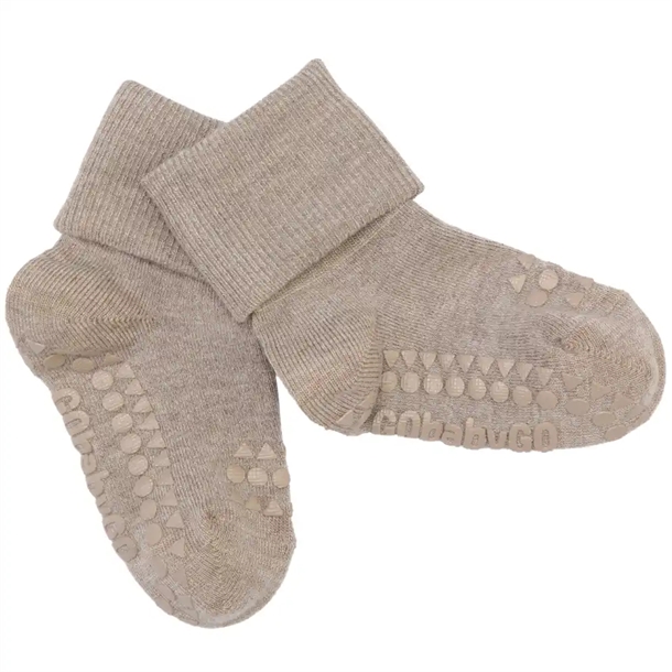 Gobabygo Strømper Bambus Sand