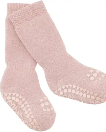 Gobabygo Strømper Tyk Bomuld Dusty Rose