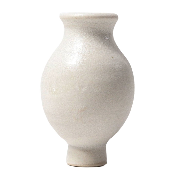 Grimm Dekorativ Figur Hvid Vase