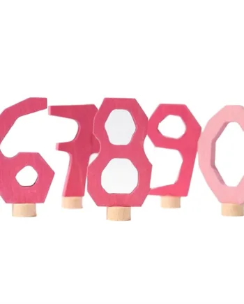 Grimm   Dekorative Numre Pink  -  Og