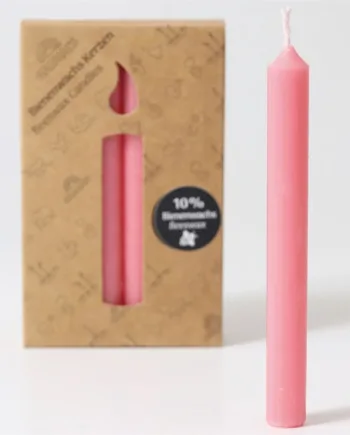 Grimms Lys Rosa 10  Bivoks 12 Stk