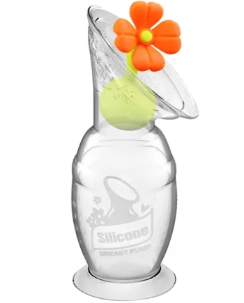 Haakaa Brystpumpe Gen    100 Ml Med Blomsterlåg