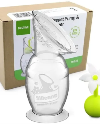 Haakaa Brystpumpe Gen    150 Ml Med Blomsterlåg
