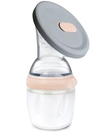 Haakaa Brystpumpe Med Låg Generation    160ml  Peach