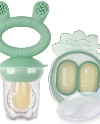 Haakaa Food Feeder Pea Green Bakke Til Nedfrysning