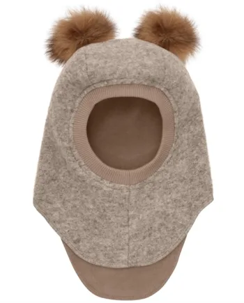 Huttelihut Elefanthue Uld Bomuld  -lags Alpaca Kvaster Camel Melange