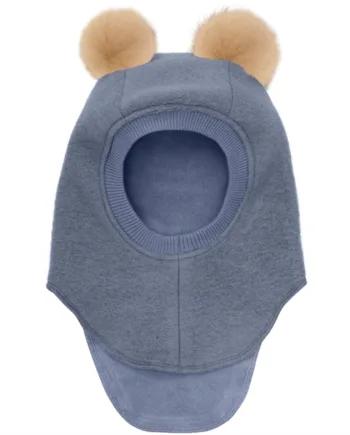 Huttelihut Elefanthue Uld Bomuld  -lags Alpaca Kvaster Folkstone Gray