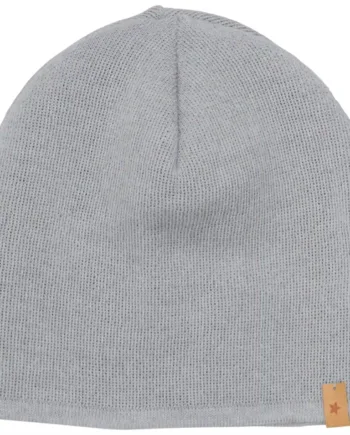 Huttelihut Hue Uld Beanie Medium Grey Melange