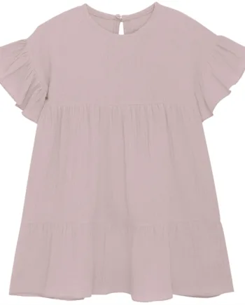 Huttelihut Kjole Muslin Ash Rose
