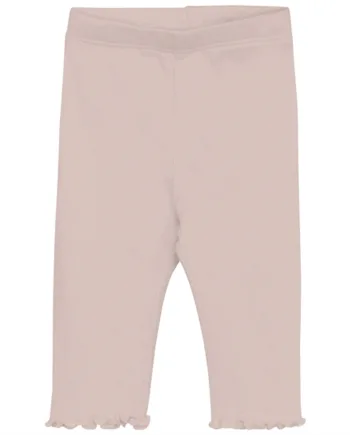 Huttelihut Leggings Rib Sepia Rose