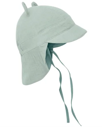 Huttelihut Solhat    ører Muslin Lily Pad