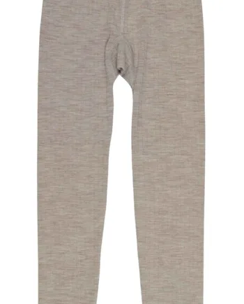 Joha Leggings Uld Rib Sesame Melange