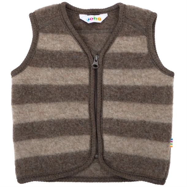 Joha Uld Vest Brun