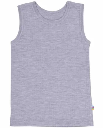 Joha Undertrøje Uld Rib Grey Melange