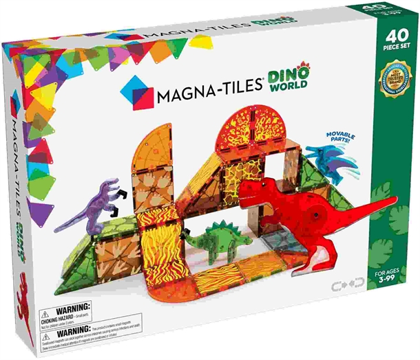 Magna-tiles Dino World 40 Stk