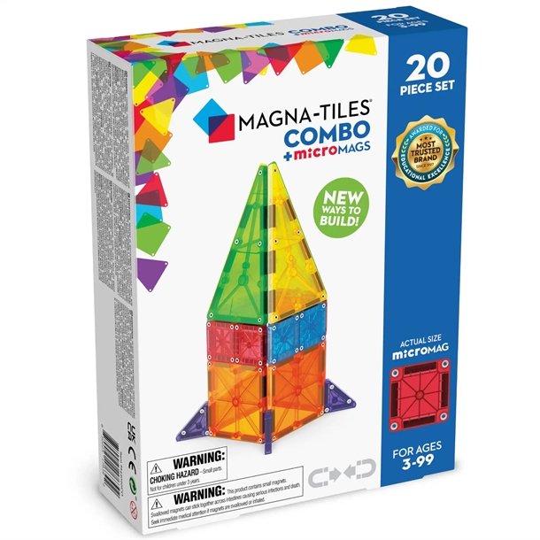 Magna-tiles Micromags Kombi 20 Stk