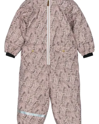 Mikk-line Flyverdragt Pu Recycled Cloud Gray Aop