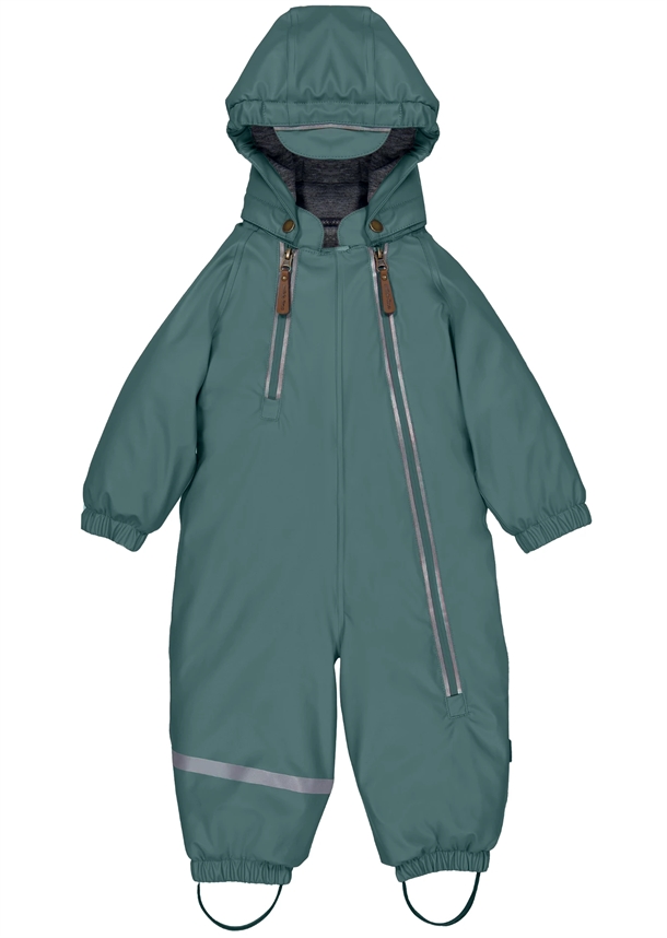 Mikk-line Flyverdragt Pu Zip Recycled Balsam Green