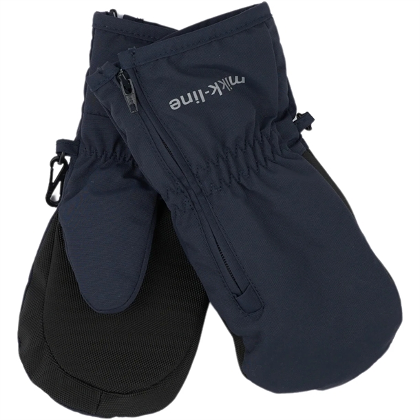 Mikk-line Luffer Med Tommelfinger Lynlås Vandtætte Blue Nights