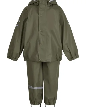 Mikk-line Regntøj Dusty Olive Genanvendt Pu