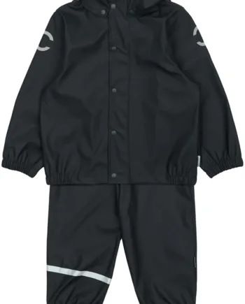 Mikk-line Regntøj Med Seler Dark Navy