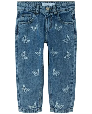 Name It Jeans Bella Sommerfugle Medium Blue Denim