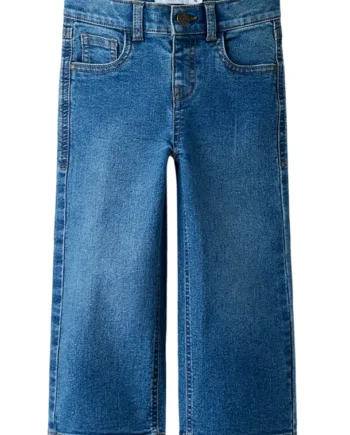 Name It Jeans Nmfrose Wide Medium Blue Denim