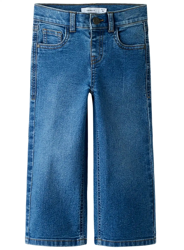 Name It Jeans Nmfrose Wide Medium Blue Denim