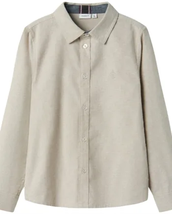 Name It Skjorte Newsa Pure Cashmere Beige