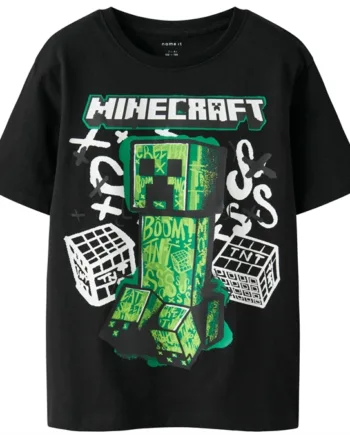 Name It  -shirt Minecraft Nkmdi Black
