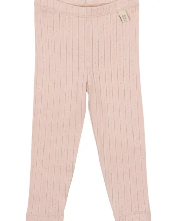Petit Piao Leggings Pointelle Bright Rose