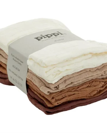 Pippi Stofbleer økologiske Mahogany  -pak