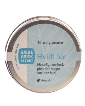 Sæbeværkstedet Hvidt Ler Til Ansigtsmaske