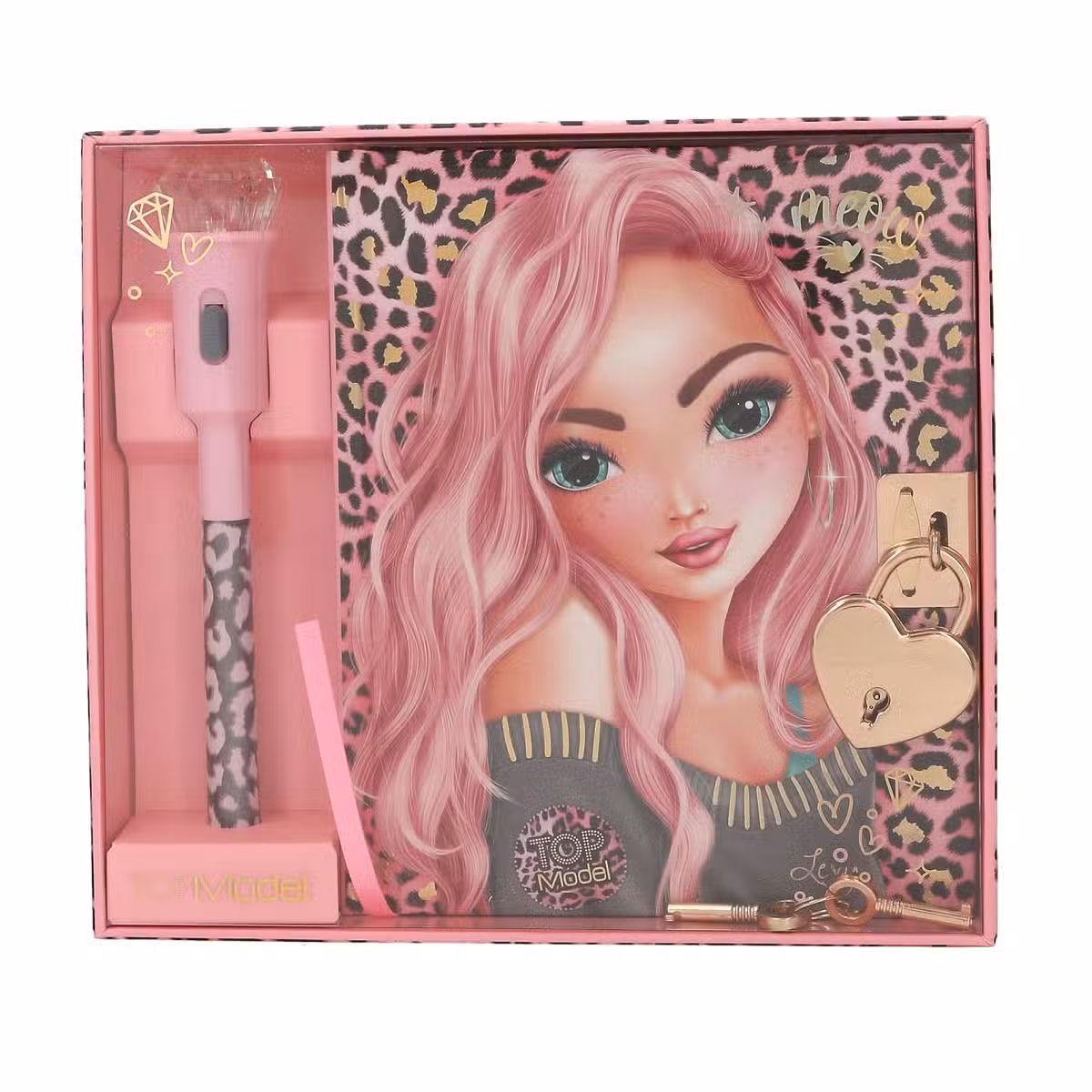 Top Model Dagbog Med Magisk Pen