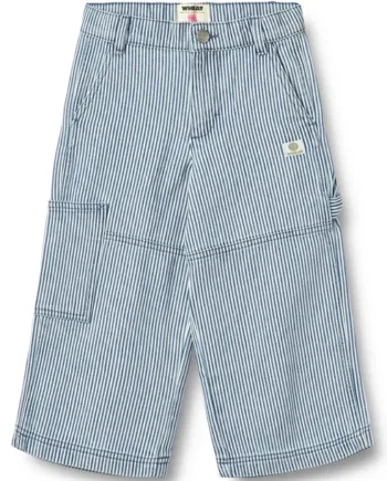 Wheat Bukser Noppo Denim Ink Stripe Collab Wheat   Pernille Teisbæk