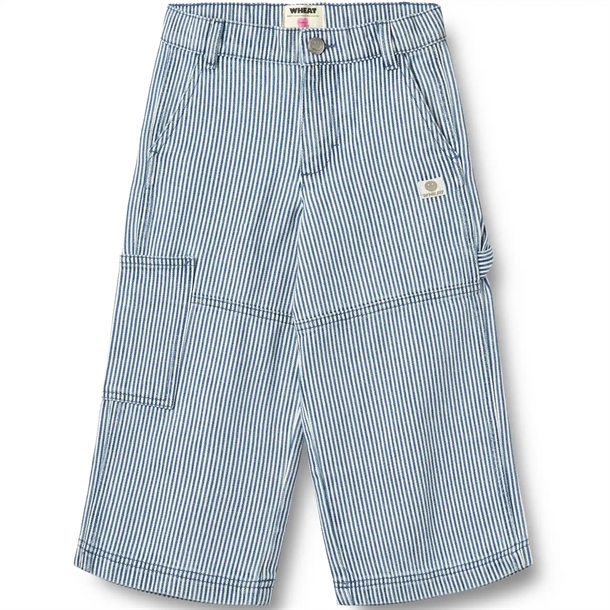 Wheat Bukser Noppo Denim Ink Stripe Collab Wheat Pernille Teisbæk