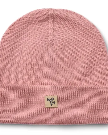 Wheat Hue Uld Beanie Omalas Rose Dust Flowers
