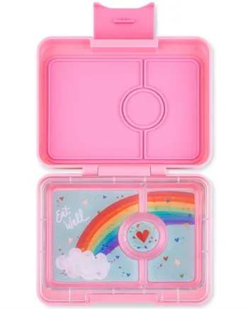 Yumbox Madkasse Snack   Rum Fifi Pink Rainbow