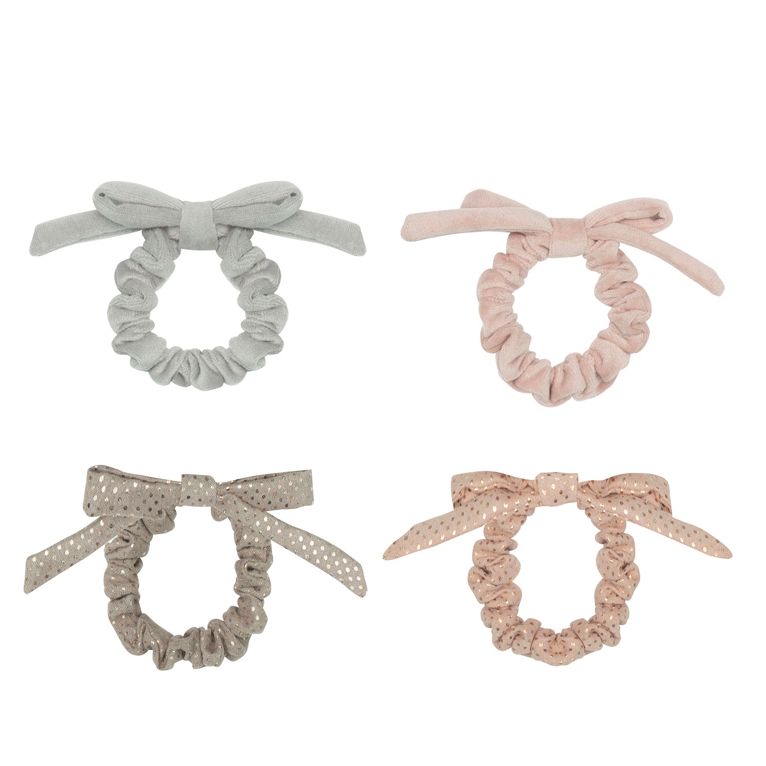 Mimi Lula Scrunchies Hårelastikker Pretty Bow Swanlake