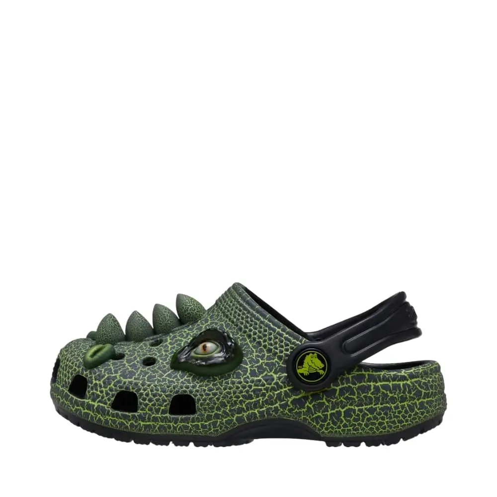 Classic Scary Dino Clog Blk 25 26