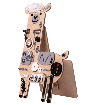 Foxy Family Aktivitetstavle Lama 84 Cm Med Ben