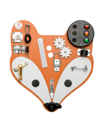 Foxy Family Aktivitetstavle Ræv 36 Cm Orange