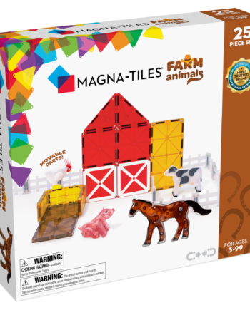 Magna-tiles Magnetisk Legetøj Bondegårds Dyr 25 Dele