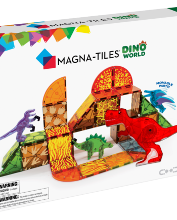 Magna-tiles Magnetisk Legetøj Dino Verden 40 Dele