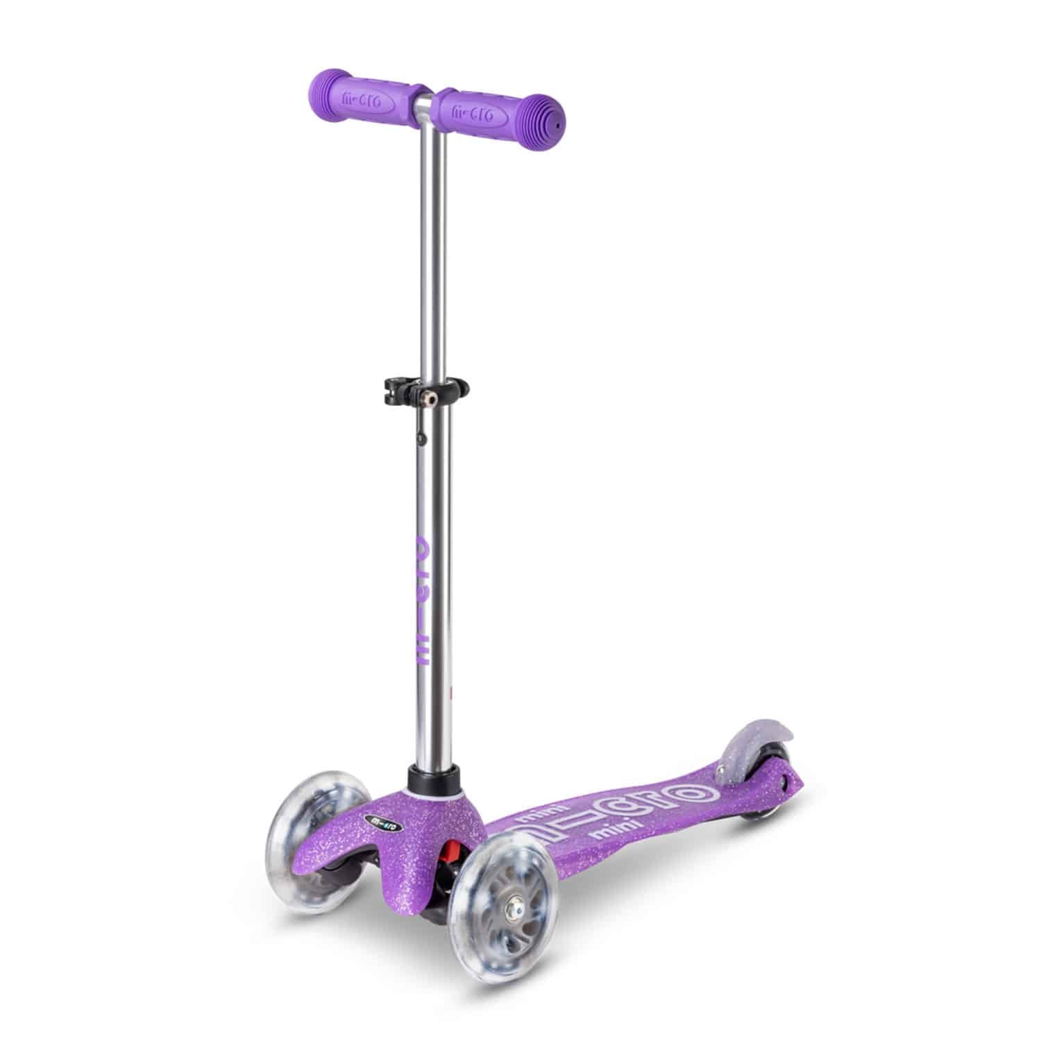 Micro Mini Deluxe Løbehjul Glimmer Lilla